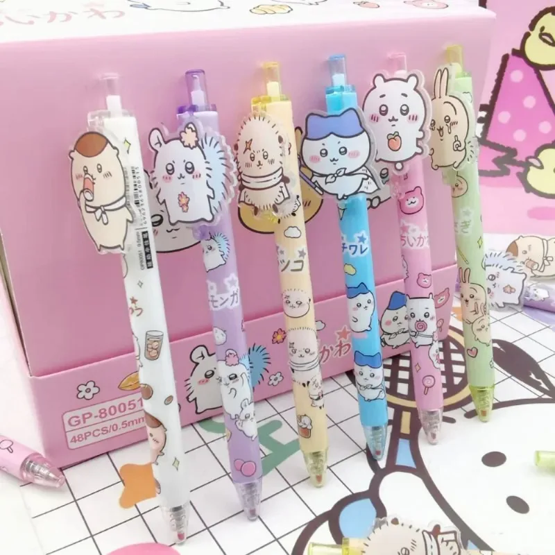 Kawaii Chiikawa Gel Pens 0.5mm - School Supplies 评论和价格