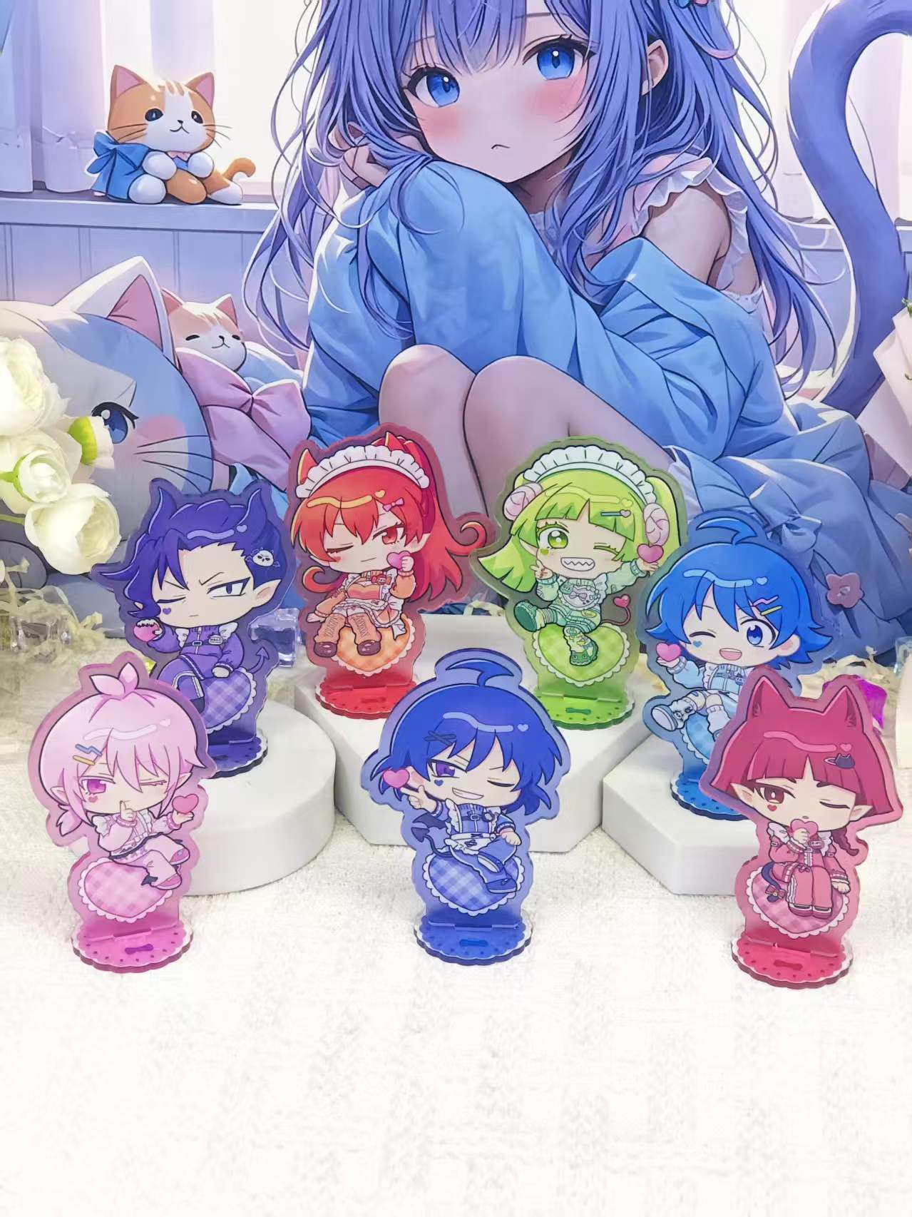 Iruma-kun Chibi Maid Style Acr - Desk Accessories 评论和价格
